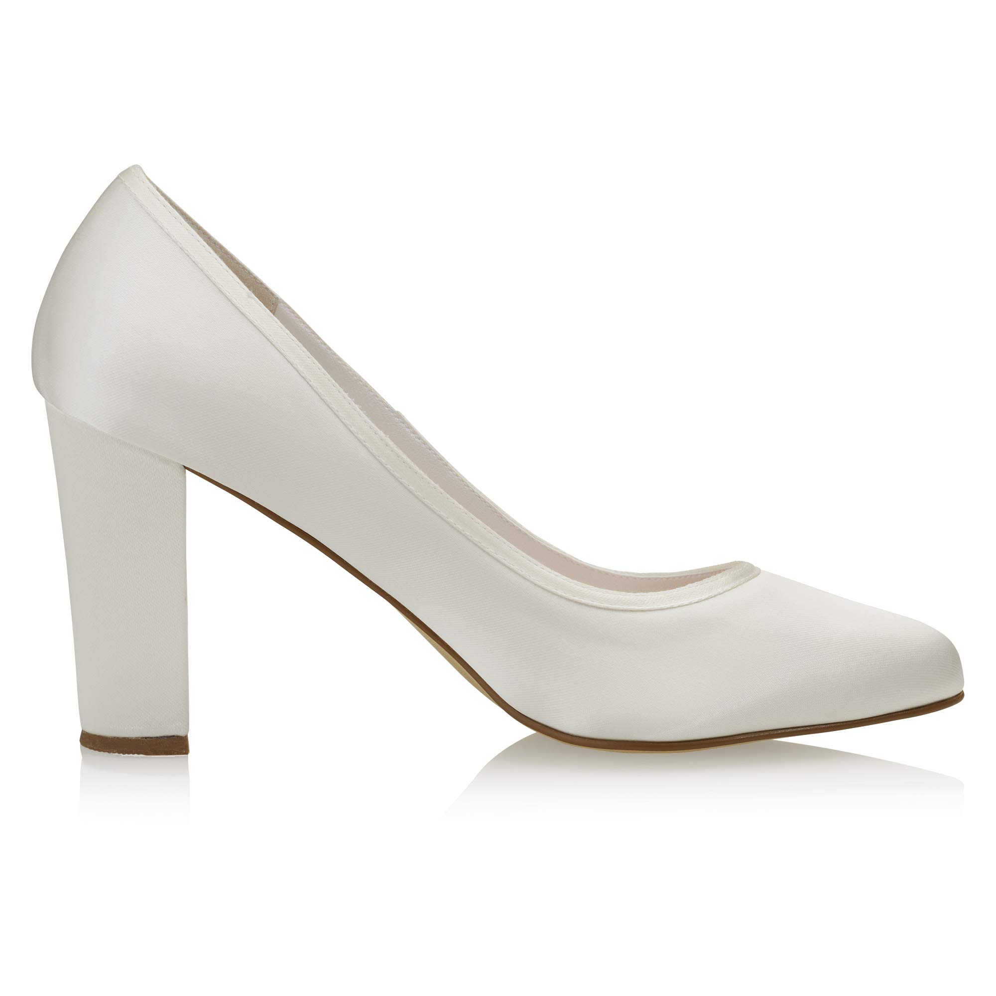 Rainbow Club Timeless Collection Kenza Pumps Ivory 8,5 cm Blockabsatz