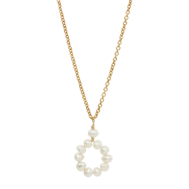Juvelan Circle of Love Perlen Halskette 41-43,5 cm
