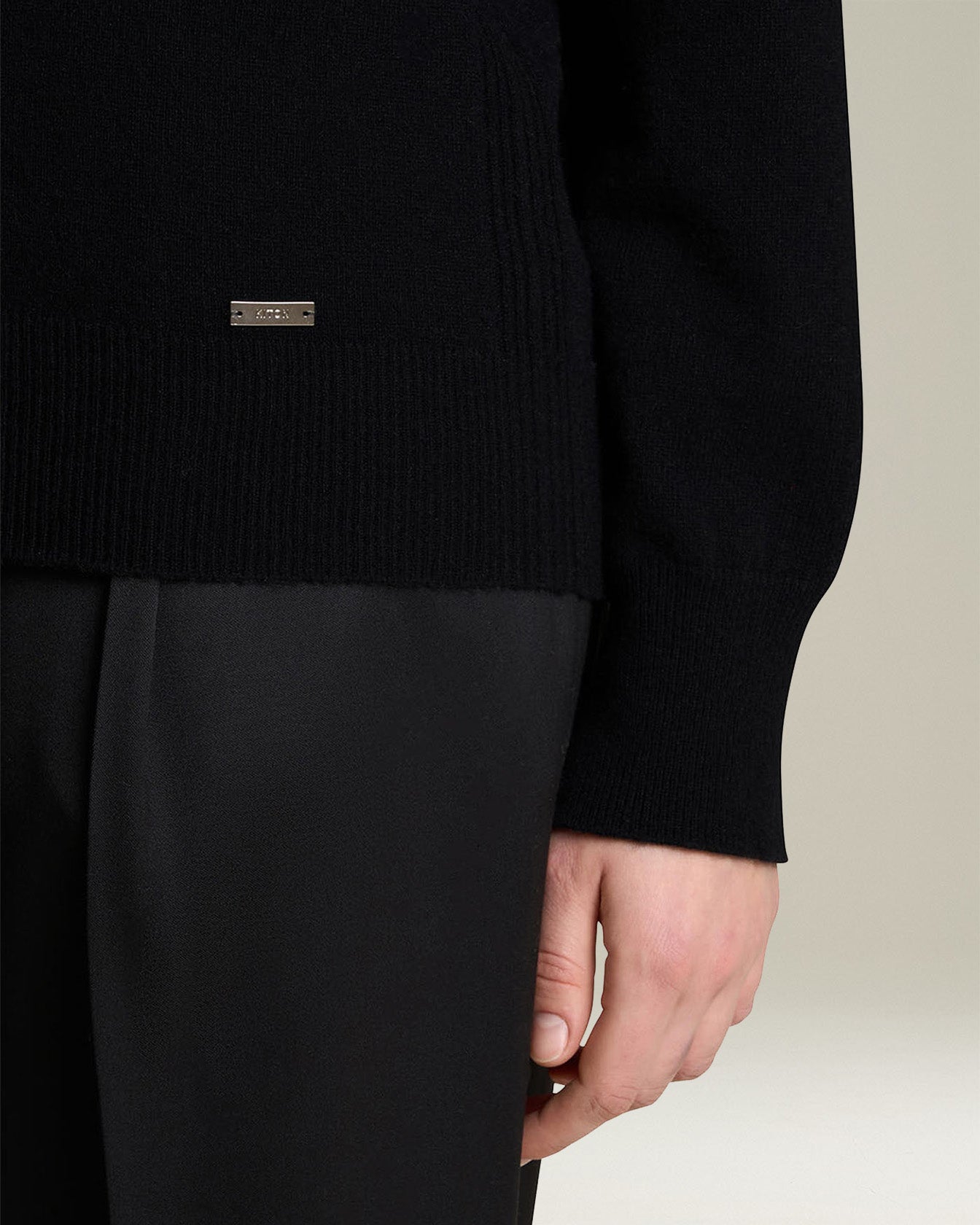 Kiton Rollkragenpullover Gr. 38 Kaschmir nahtlos Damen