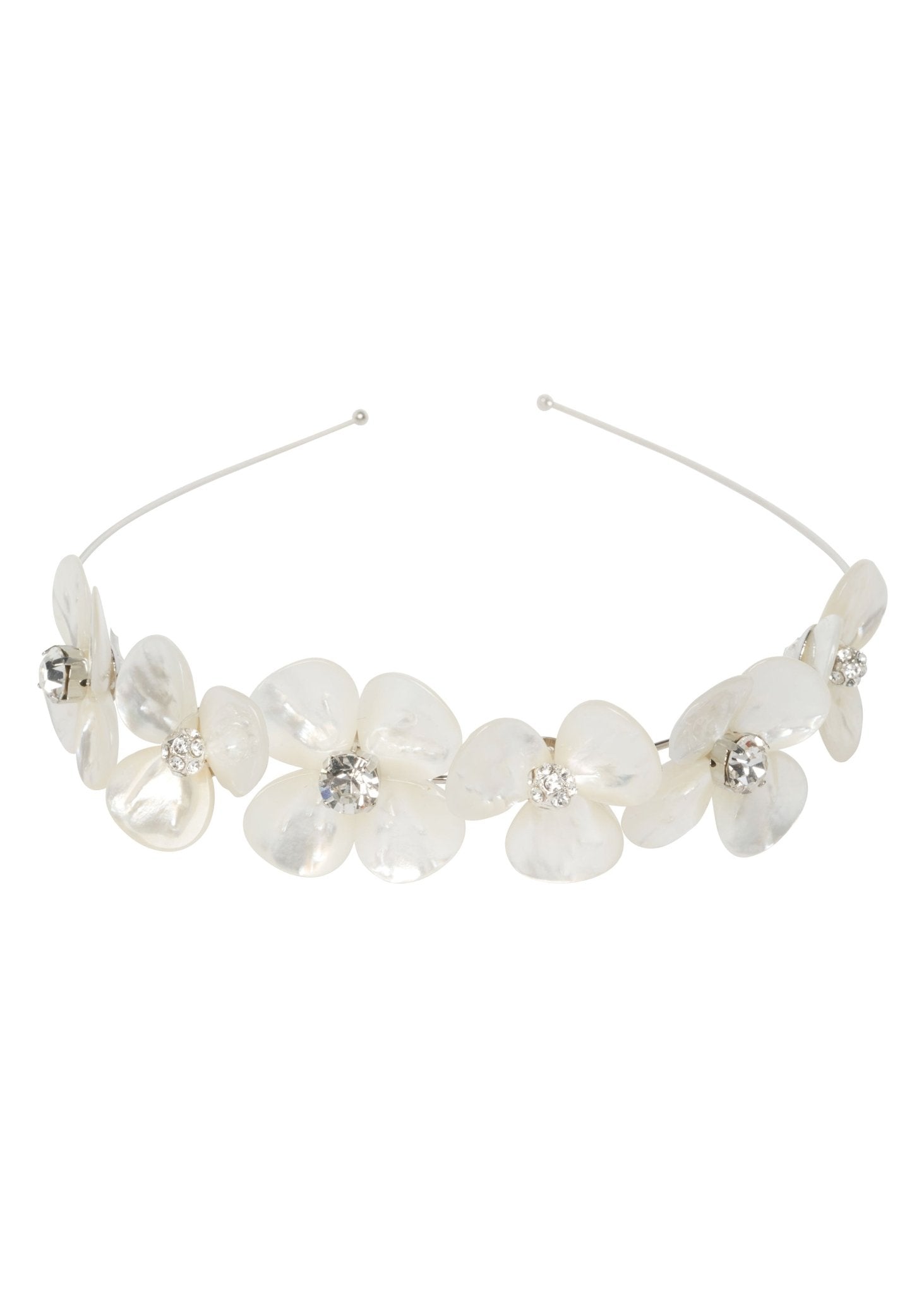 Elizabeth Bower Petal Haarband Gold Perle 165mm