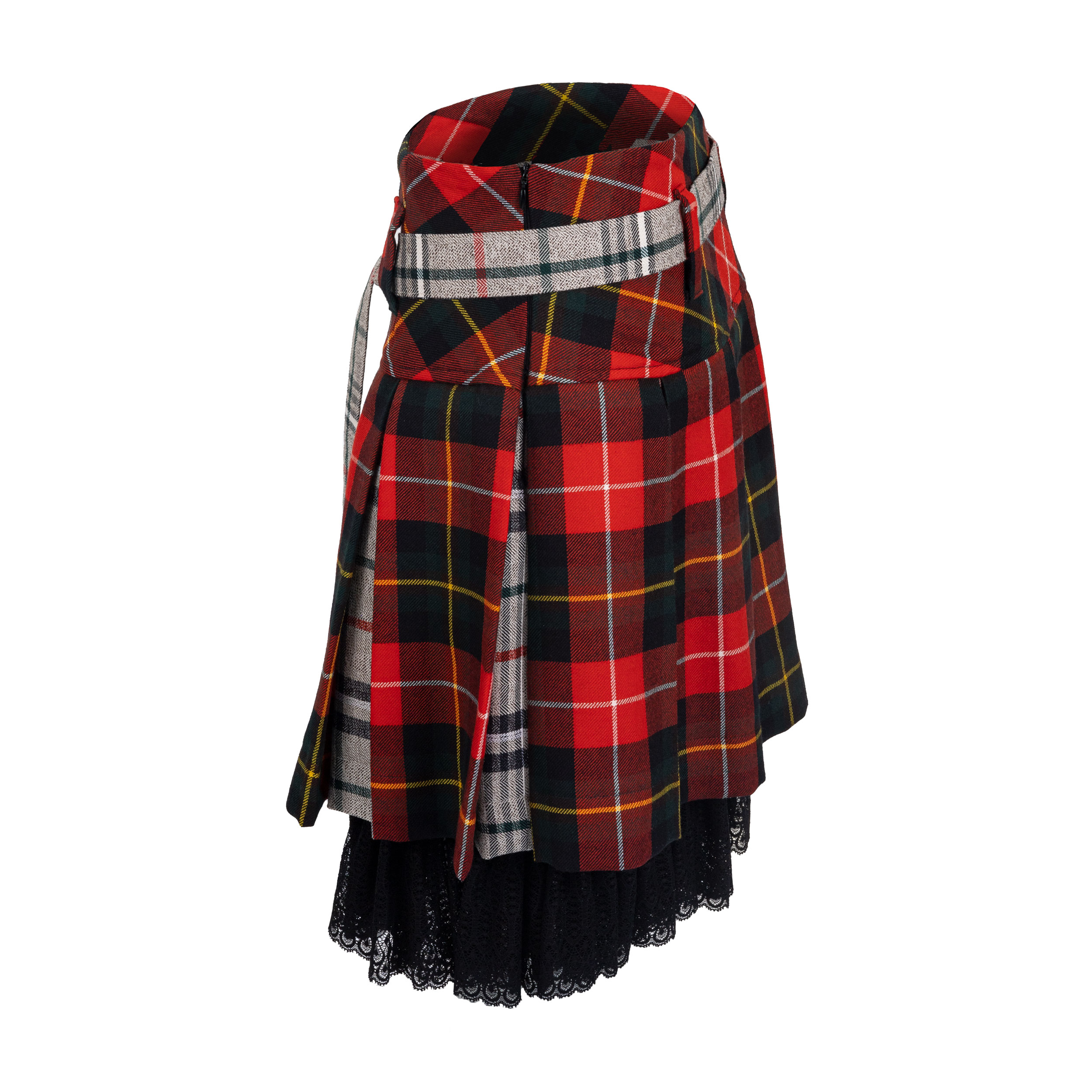 Rettl Women Selma Damen Kilt Trachtenrock Wolle