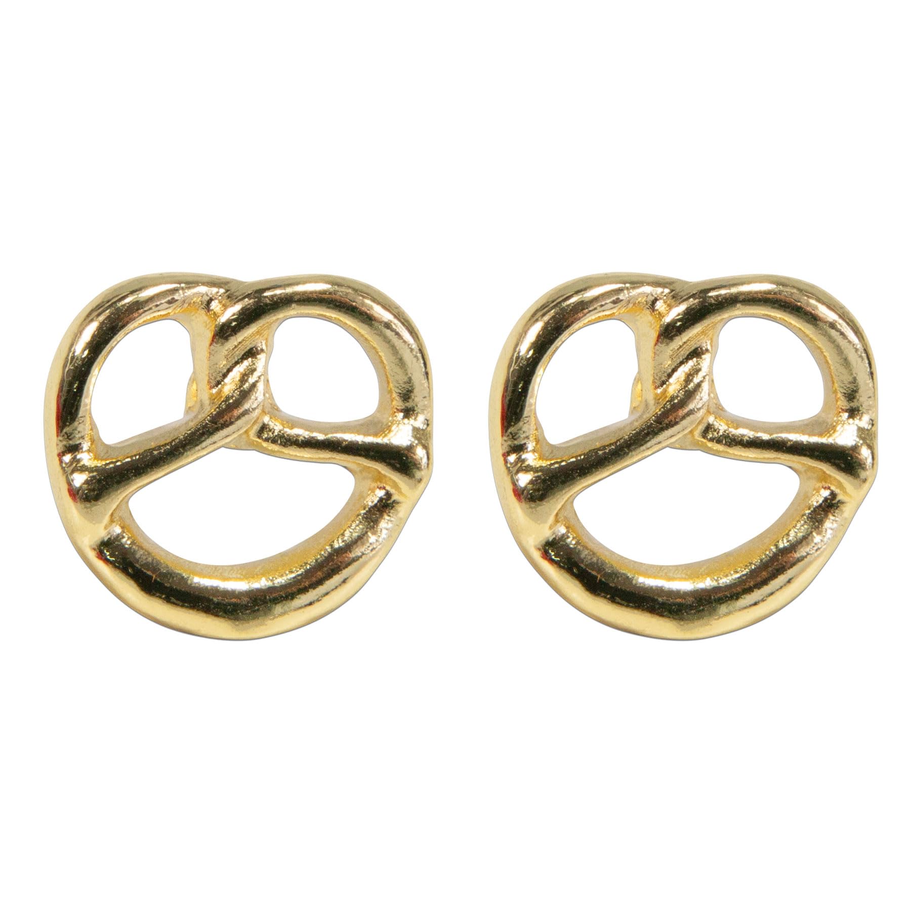 Alpenflüstern DAHEIM Breze Ansteck-Pin 2er Set gold Trachtenschmuck