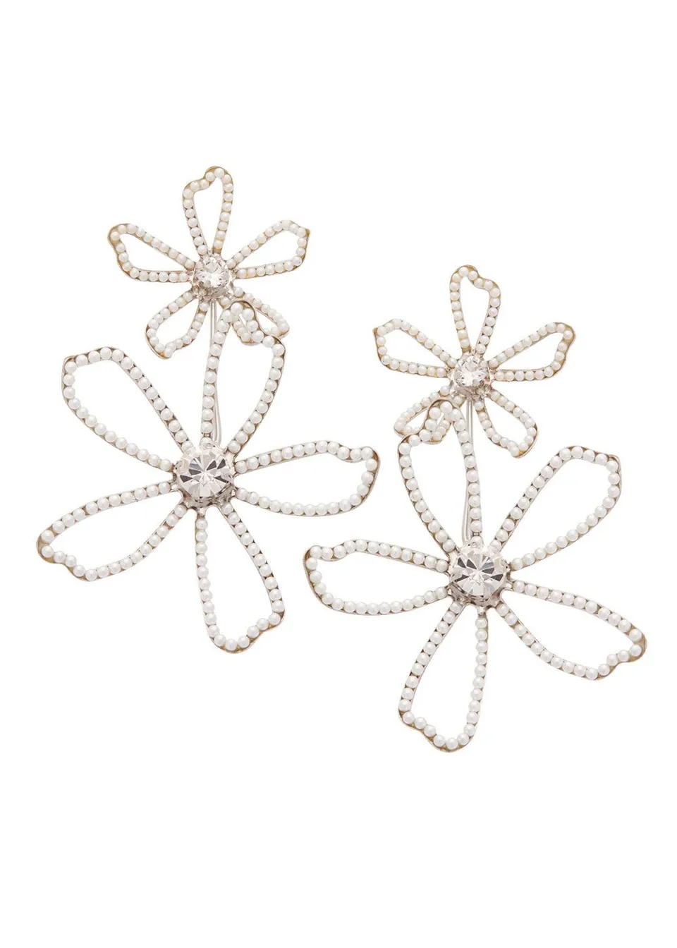 Elizabeth Bower Pavet Pearl Dublet Ohrringe Gold Perle