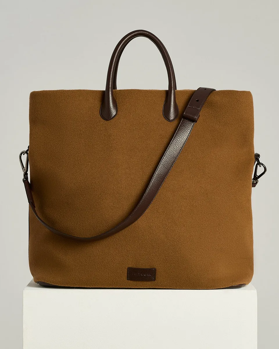 Kiton Bags Weekender Camel Cashmere Tasche Uni