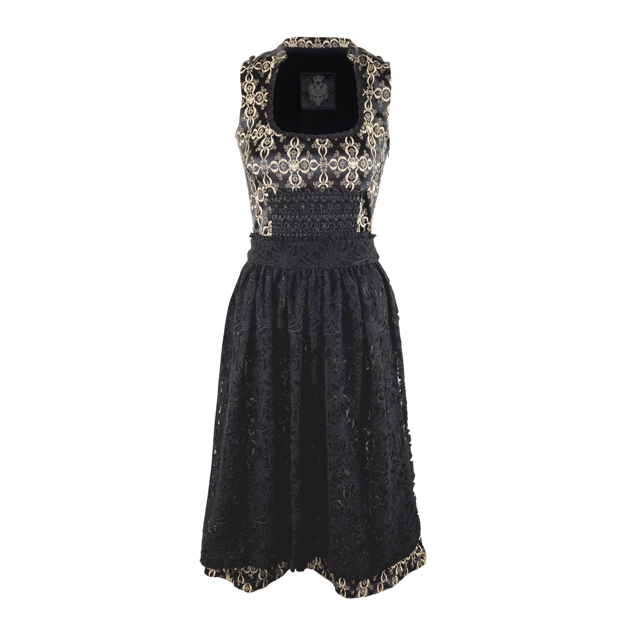 Rettl Flori Dirndl Damen Trachtenkleid mit Spitze