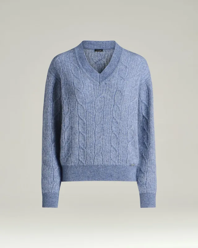 Kiton V-Neck Pullover Kaschmir Seide Feinstrick