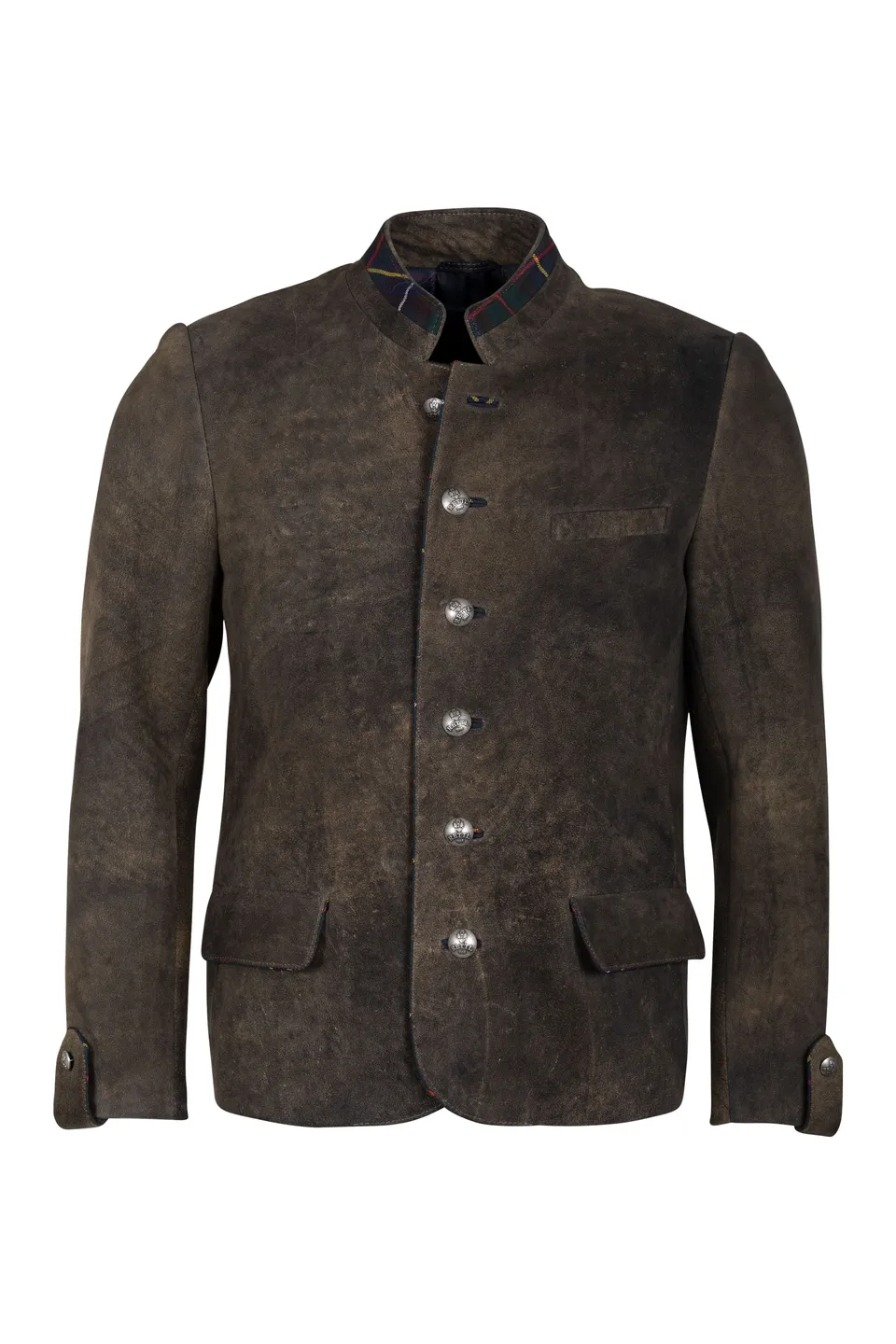 Rettl Men Hirschleitn Herren Lederjacke Hirschleder normal