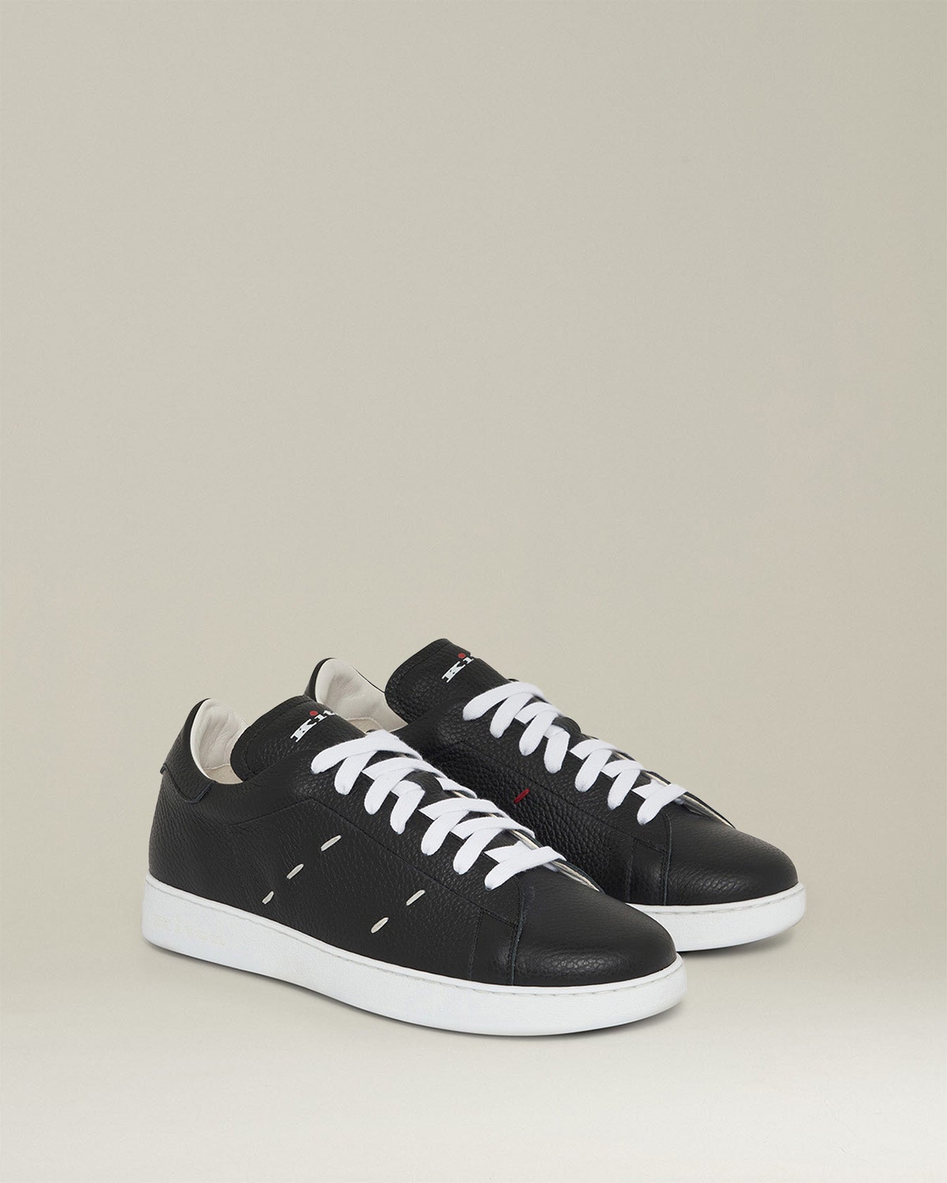 Kiton Leather Stitching Sneakers Ledersneaker 42