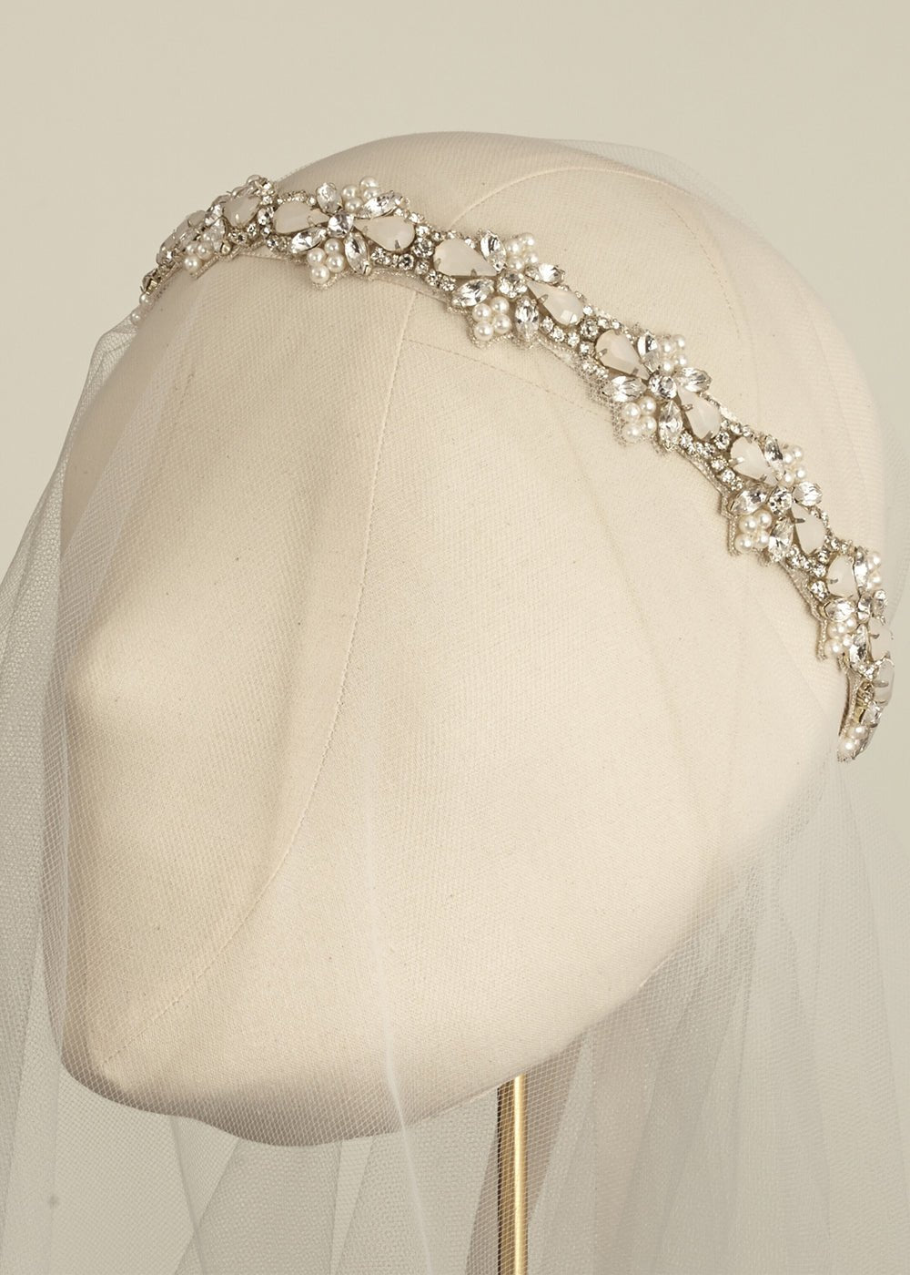 Elizabeth Bower Star Flower Brautgürtel Perlen Lang