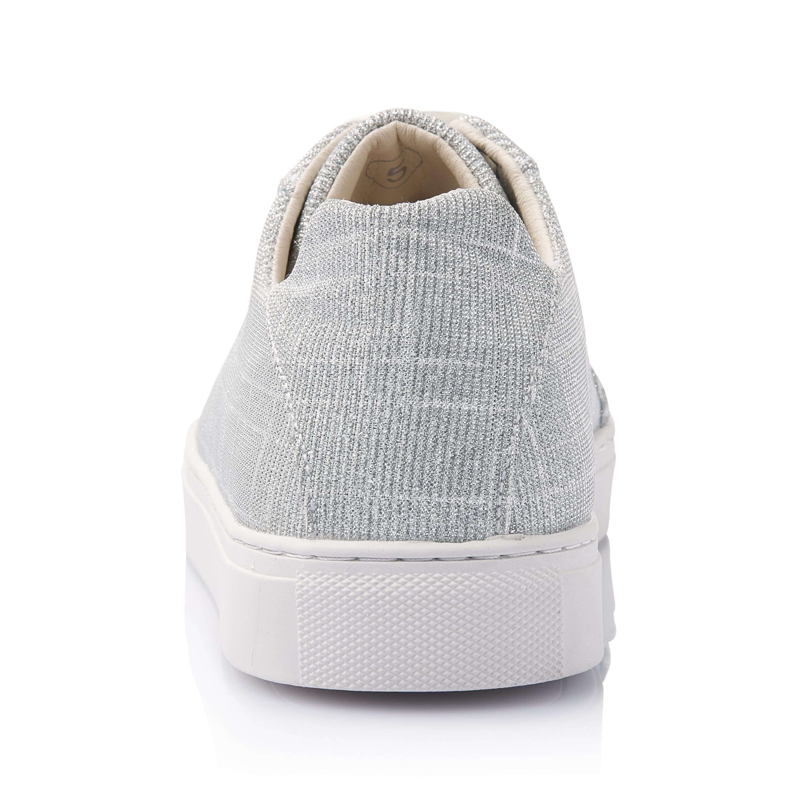 Rainbow Club Luxe Lysette Sneaker Silver Metallic Flach