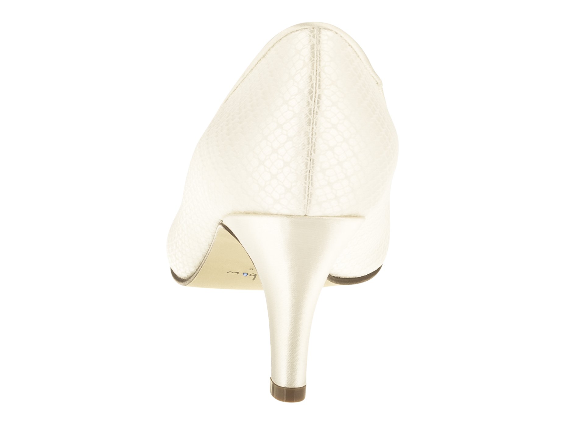 Rainbow Club Timeless Brooke Ivory Satin Pumps 6,5 cm