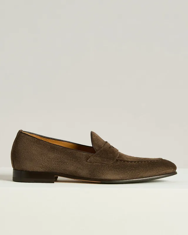 Kiton Shoes Suede Loafers Dark Brown Loafer Dunkelbraun Wildleder