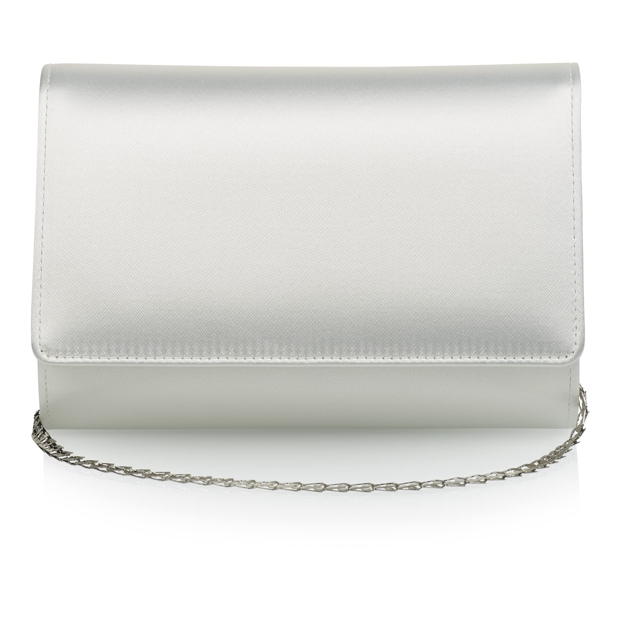 Rainbow Club Dafina Brauttasche Ivory Satin mit Kette