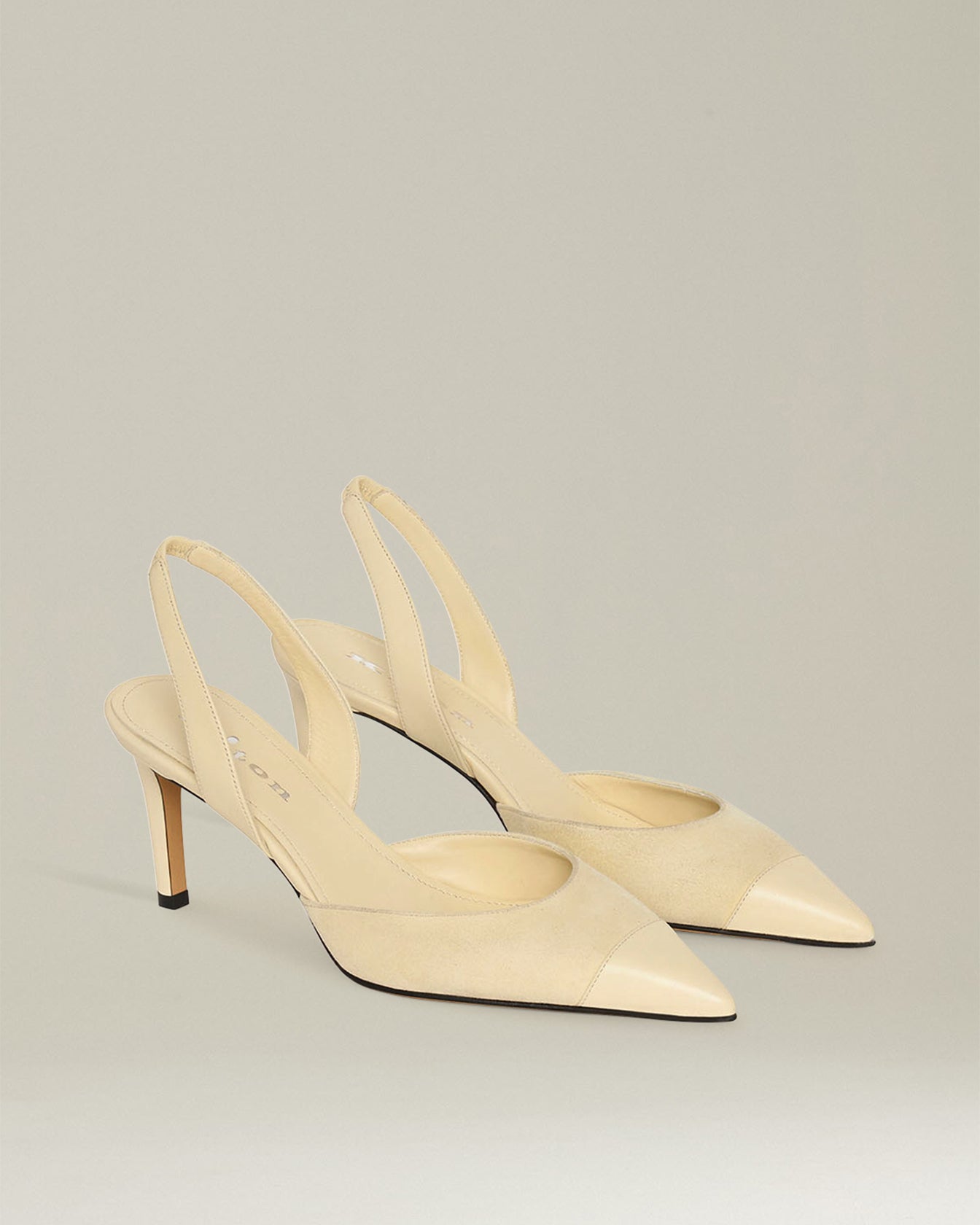 Kiton Slingback Pumps Wildleder 7 cm 38