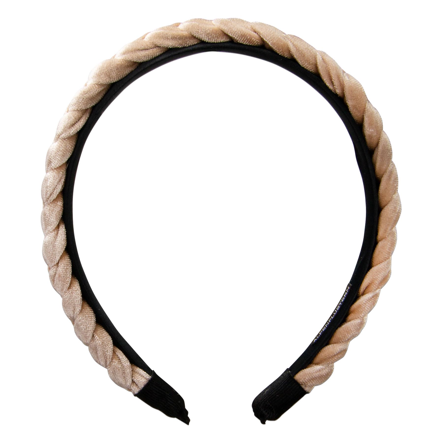 Alpenflüstern Samt ADV160 Haar-Reif beige-braun schmal