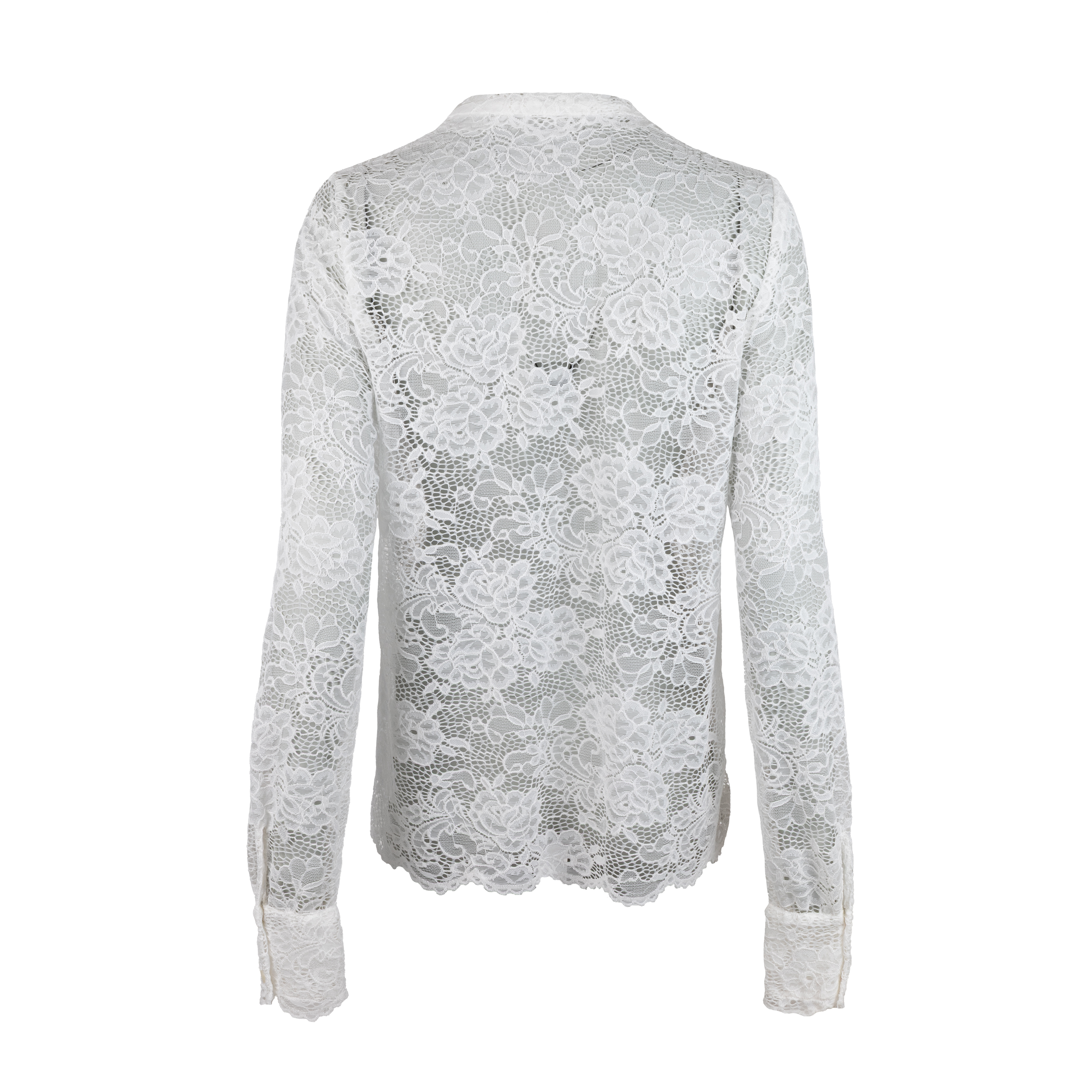 Rettl Women Vibe Damen Bluse Spitze Weiß