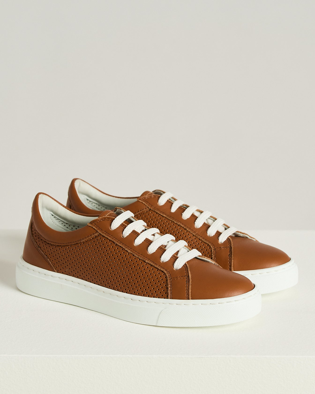Kiton Shoes Calfskin Sneaker Gr.38 Leder elegant