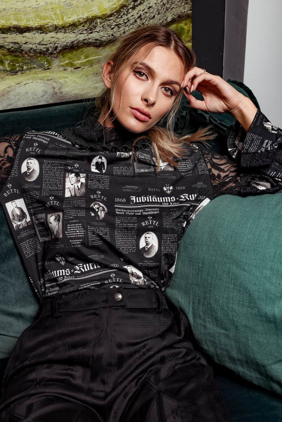 Rettl WOMEN Viva Damen Dirndlbluse Baumwolle