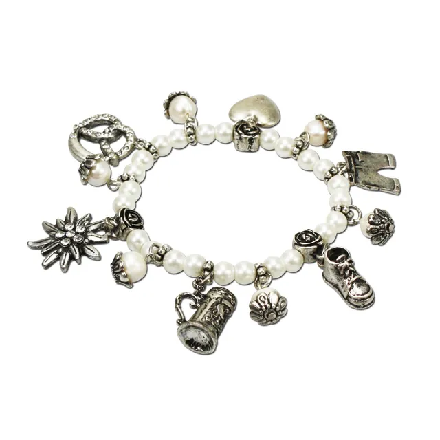 Alpenflüstern DAHEIM Armband DAB041 Trachtenzauber schwarz