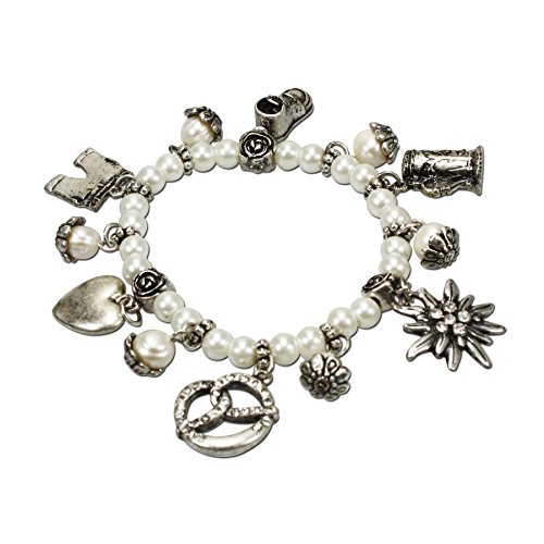 Alpenflüstern DAHEIM Armband DAB041 Trachtenzauber schwarz