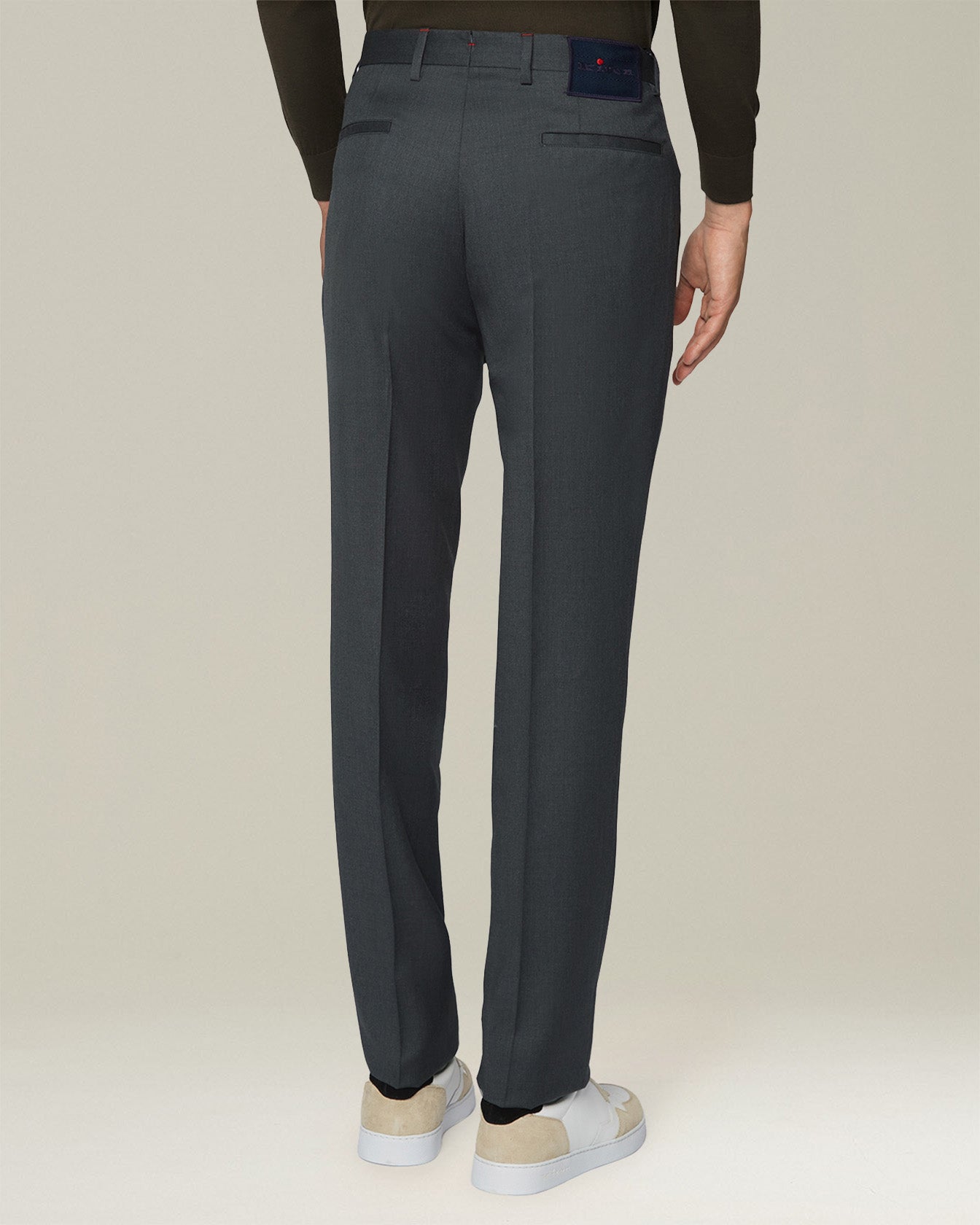 Kiton Trousers Chino Virgin Wool Gr 34