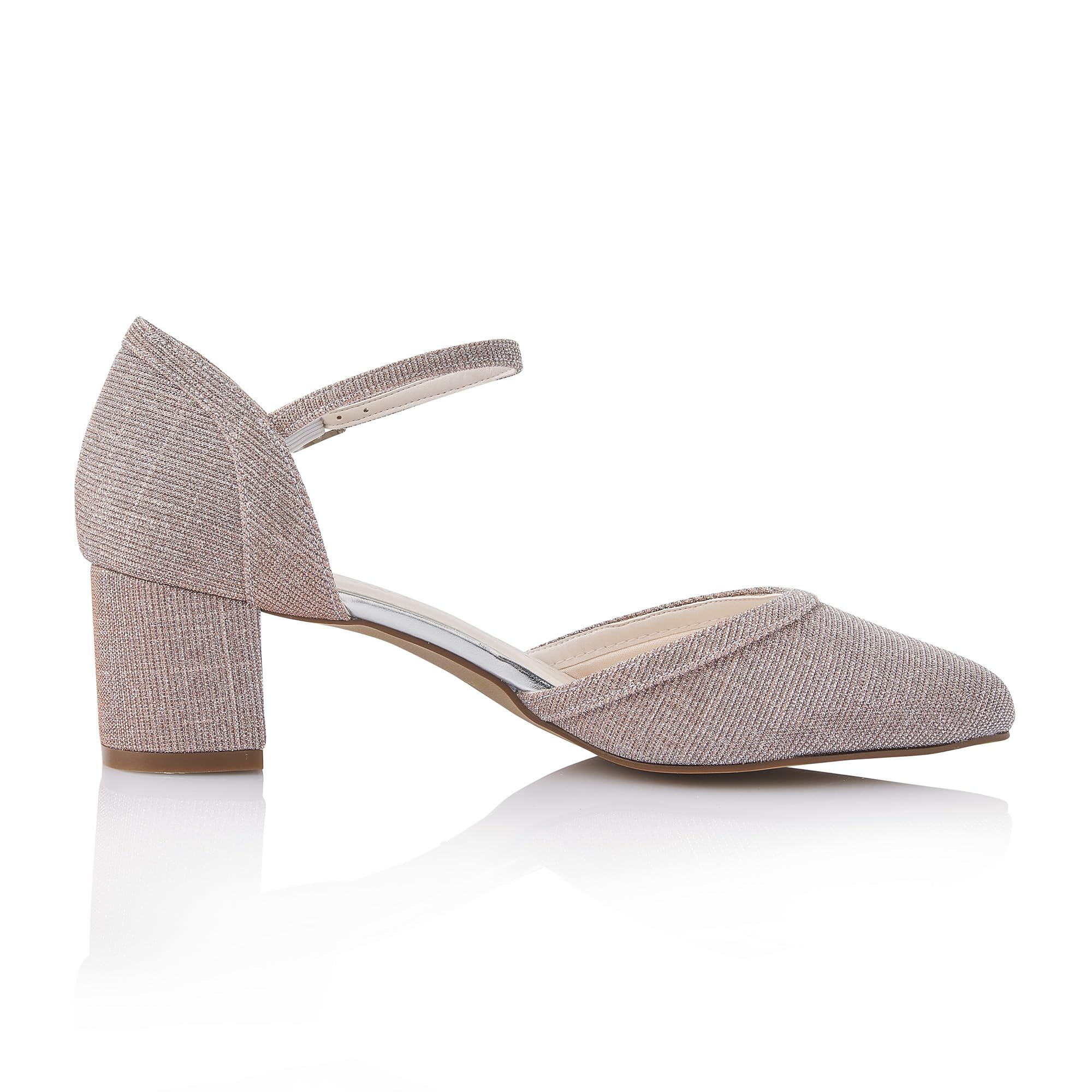 Rainbow Club Paisly Rose Pumps Metallic 5 cm Absatz