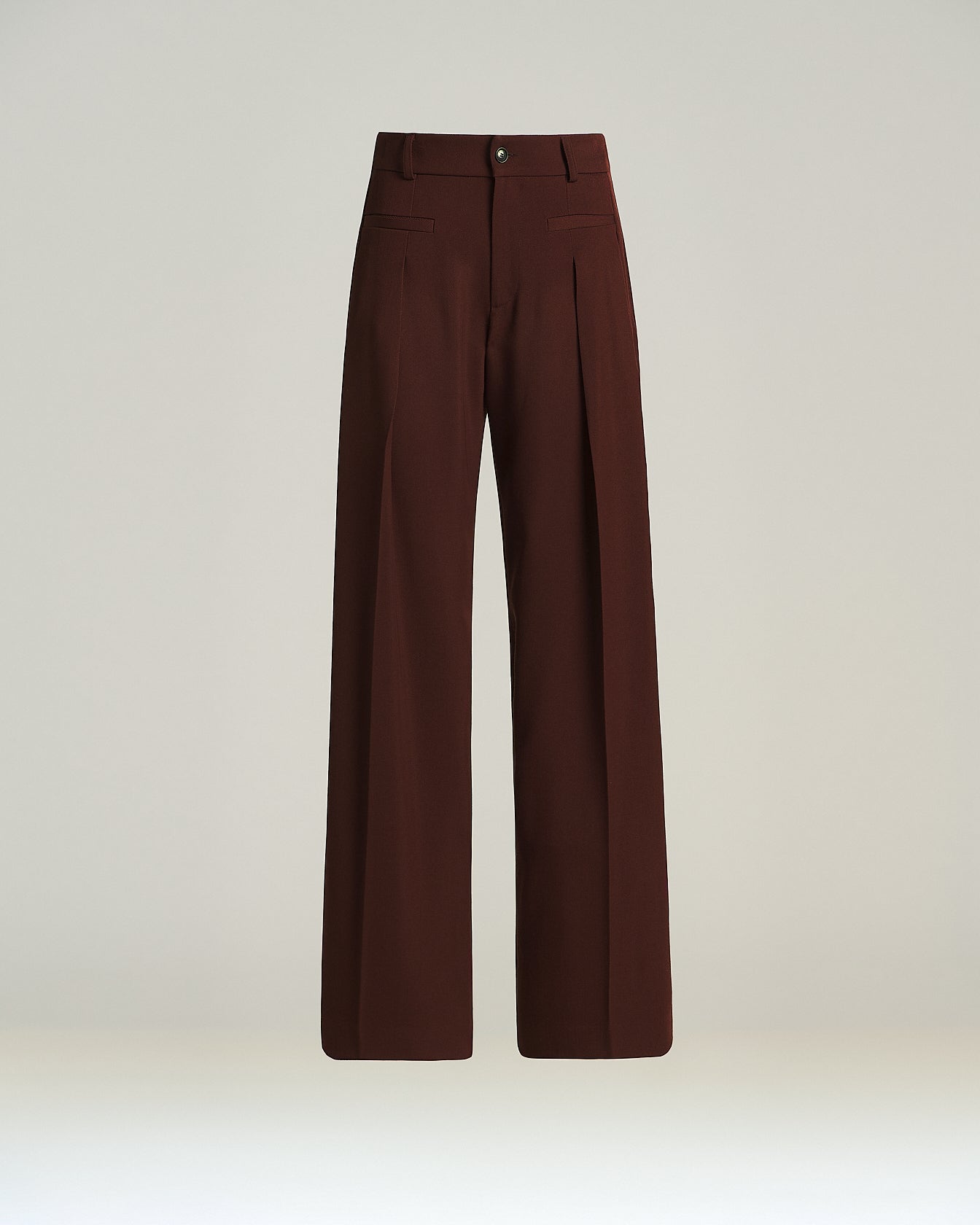 Kiton Bordeaux Tailored Wool Silk Hose bordeaux