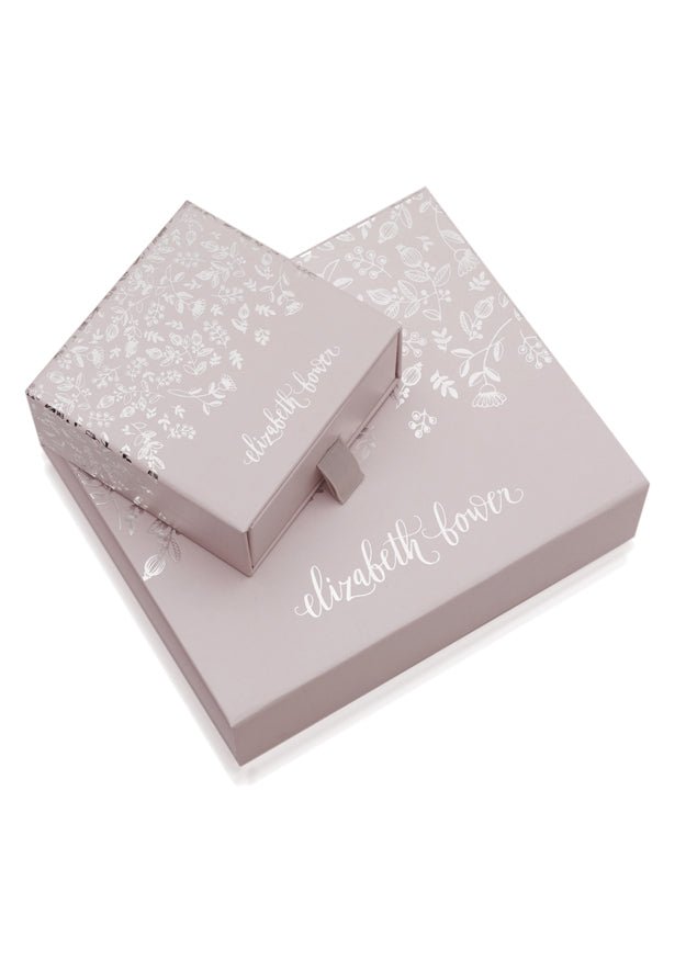 Elizabeth Bower Classique Ohrstecker Kristall Rhodium Paar