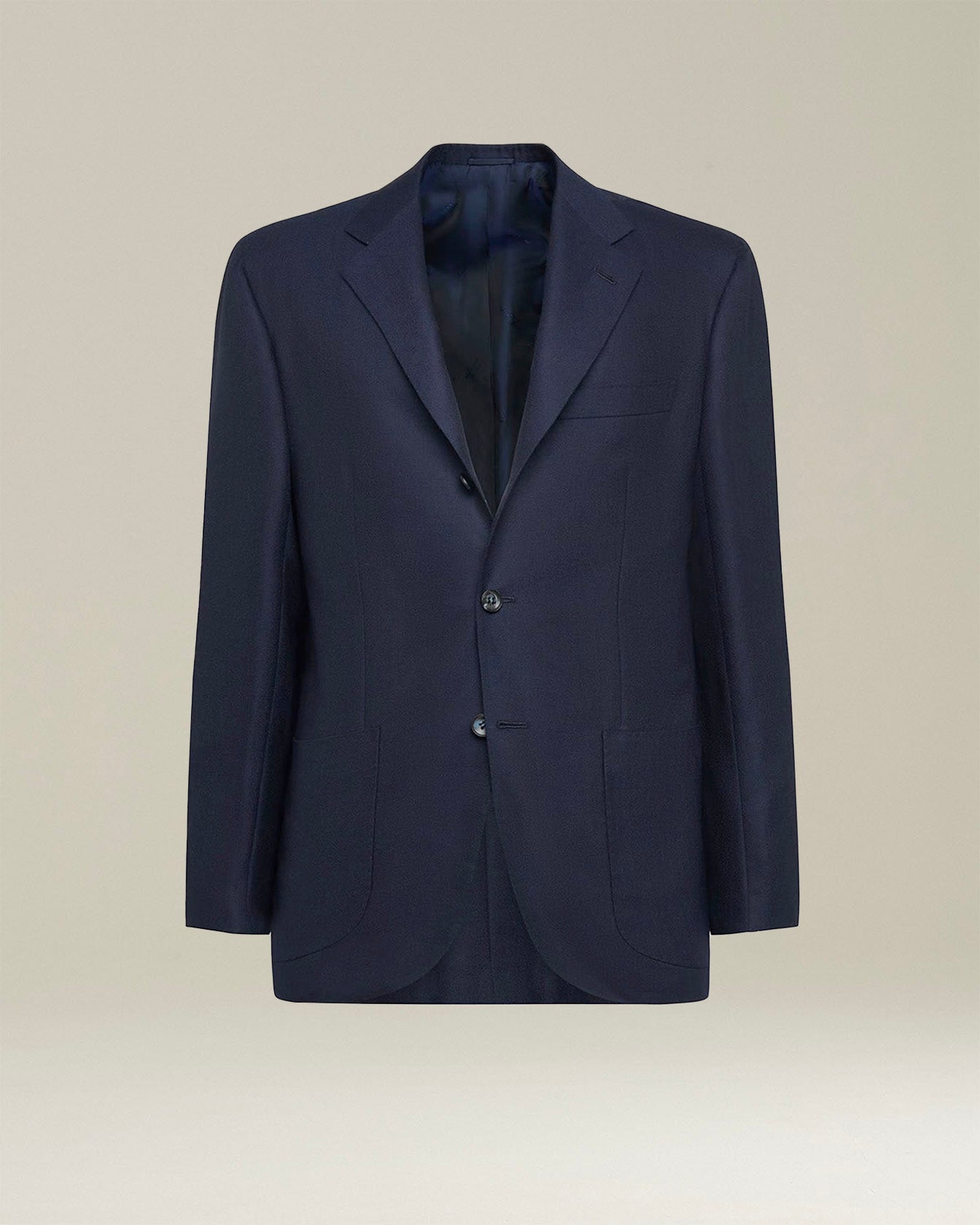 Kiton Jackets Giacca Cashmere Sakko Navy Kaschmir
