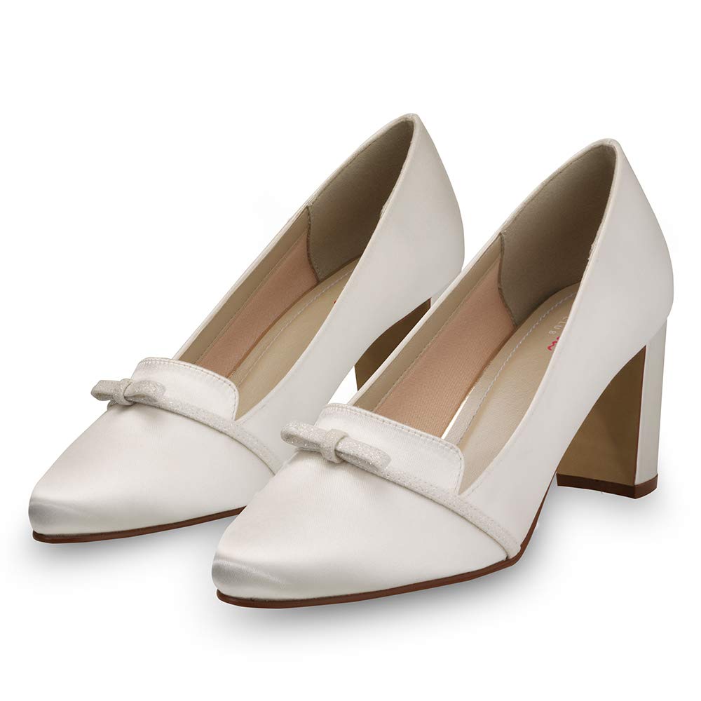 Rainbow Club Embellished Collection Brigit Brautschuhe Ivory 7cm