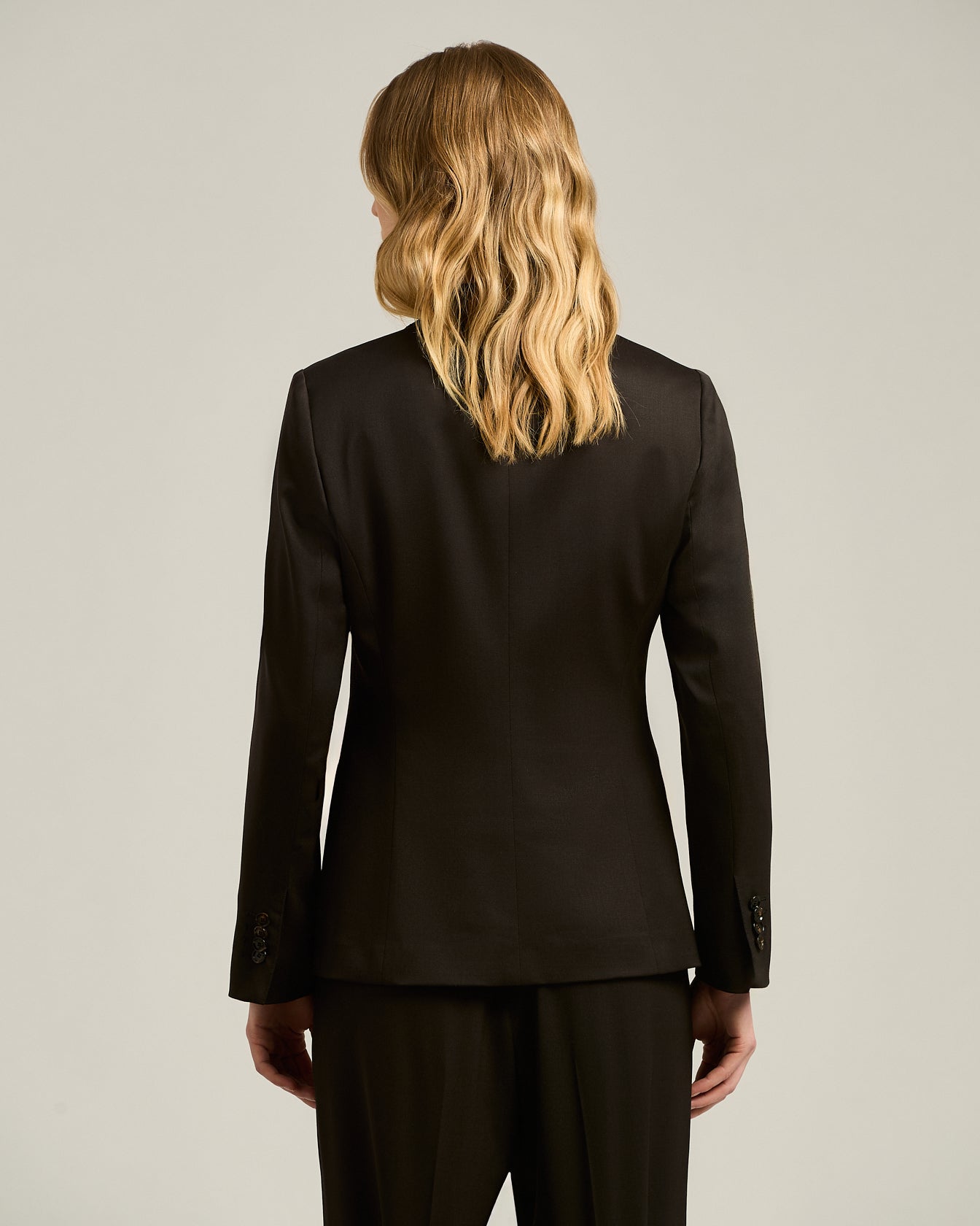 Kiton Single-Breasted Jacket In Stretch Virgin Wool Brown Sakko
