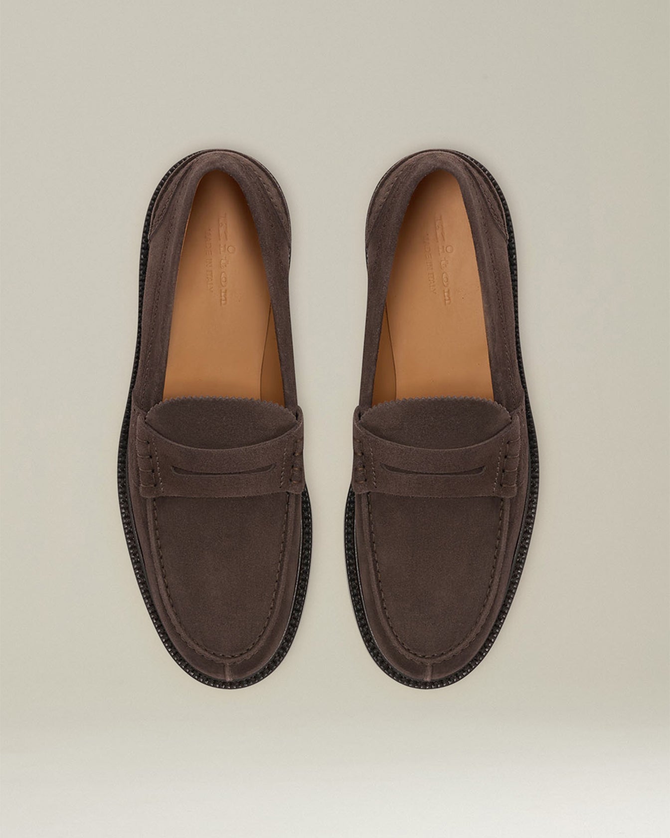 Kiton Shoes Loafer Wildleder Kalb elegant Slipper