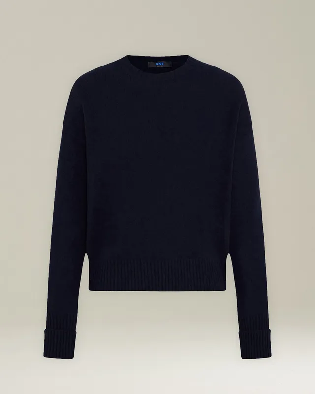 Kiton KNT Sweatshirt Baumwolle Logo Gr. L