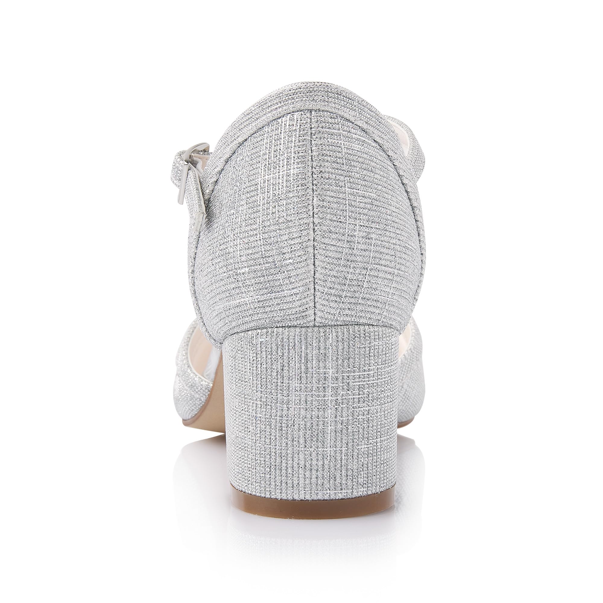 Rainbow Club Paisly Silver Pumps Metallic 5 cm Absatz