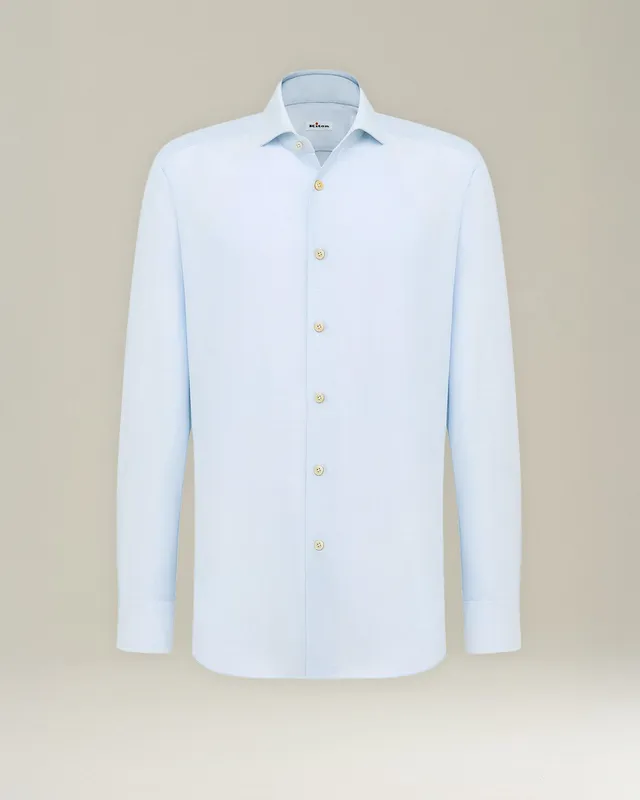 Kiton Shirts Formal Cotton Hemd 40 Baumwolle Hanf