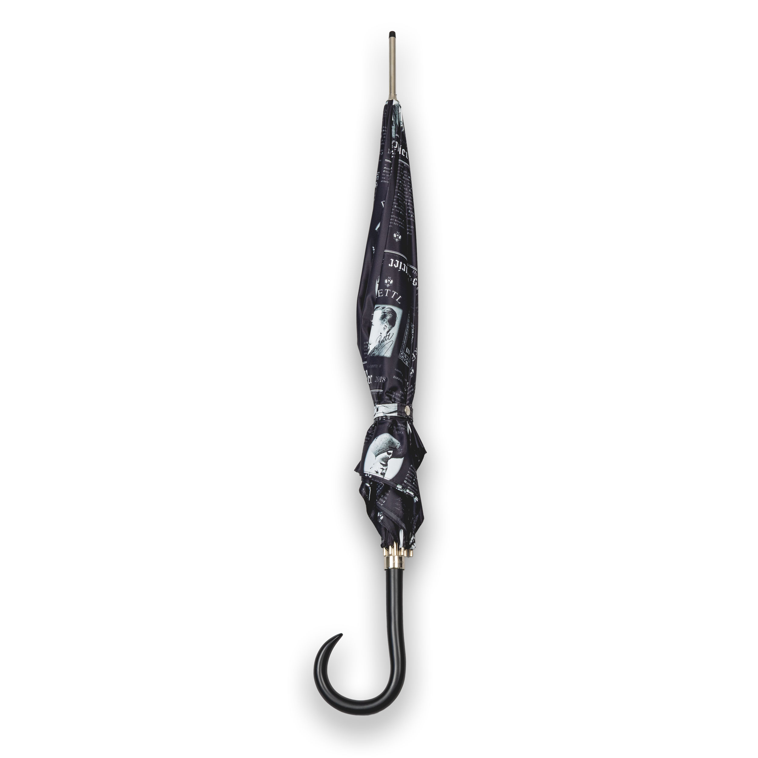 Rettl Accessoires Men Stockschirm Holzgriff schwarz