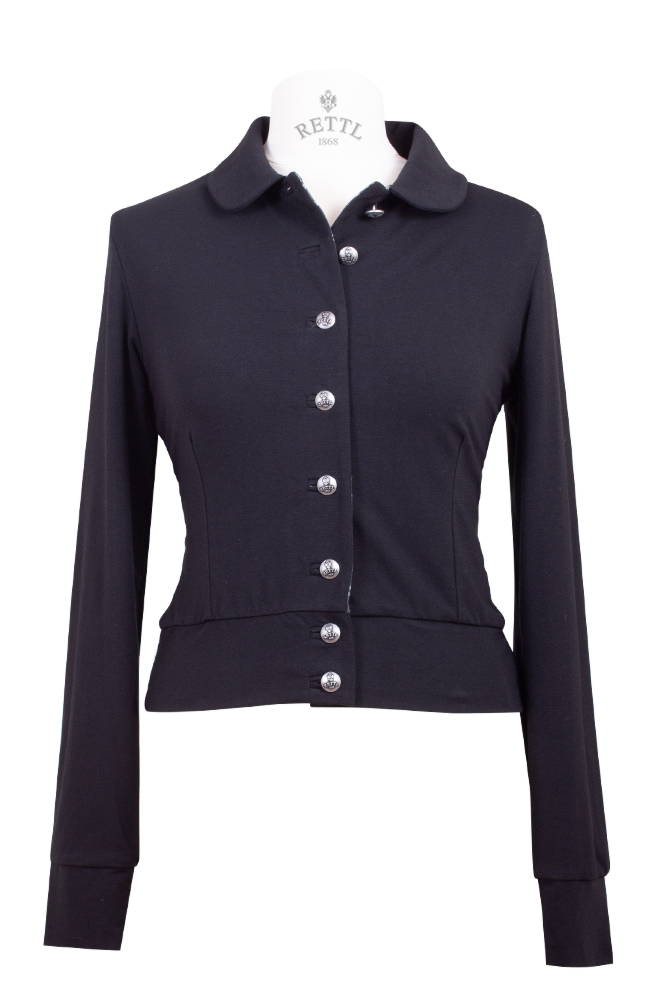 Rettl WOMEN Trudi Jacke Damen schwarz Jersey 34-46