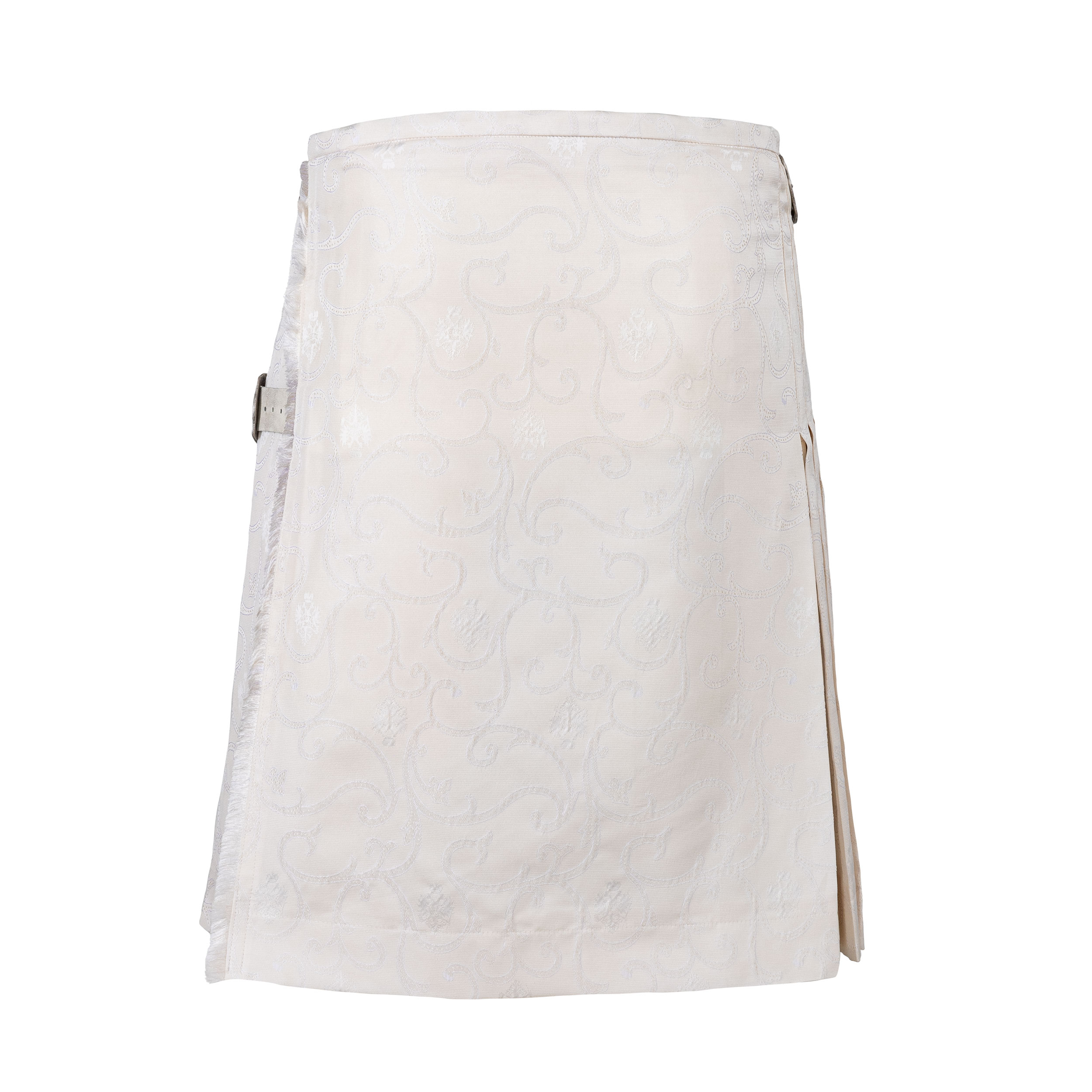 Rettl Rankenseide Creme Kilt Herren Standardgröße