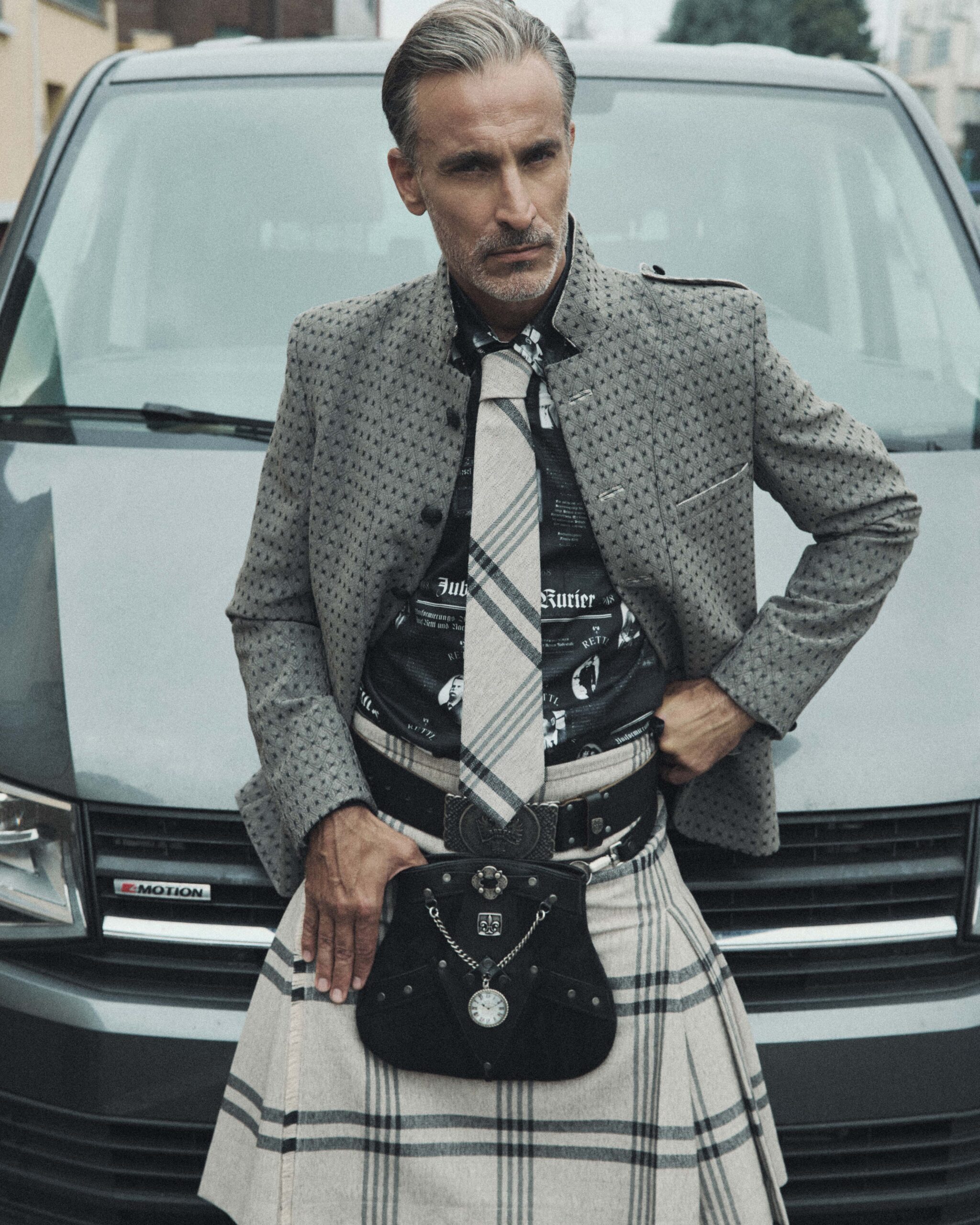 Rettl ACCESSOIRES MEN Big Kilt Belt Kilt-Gürtel