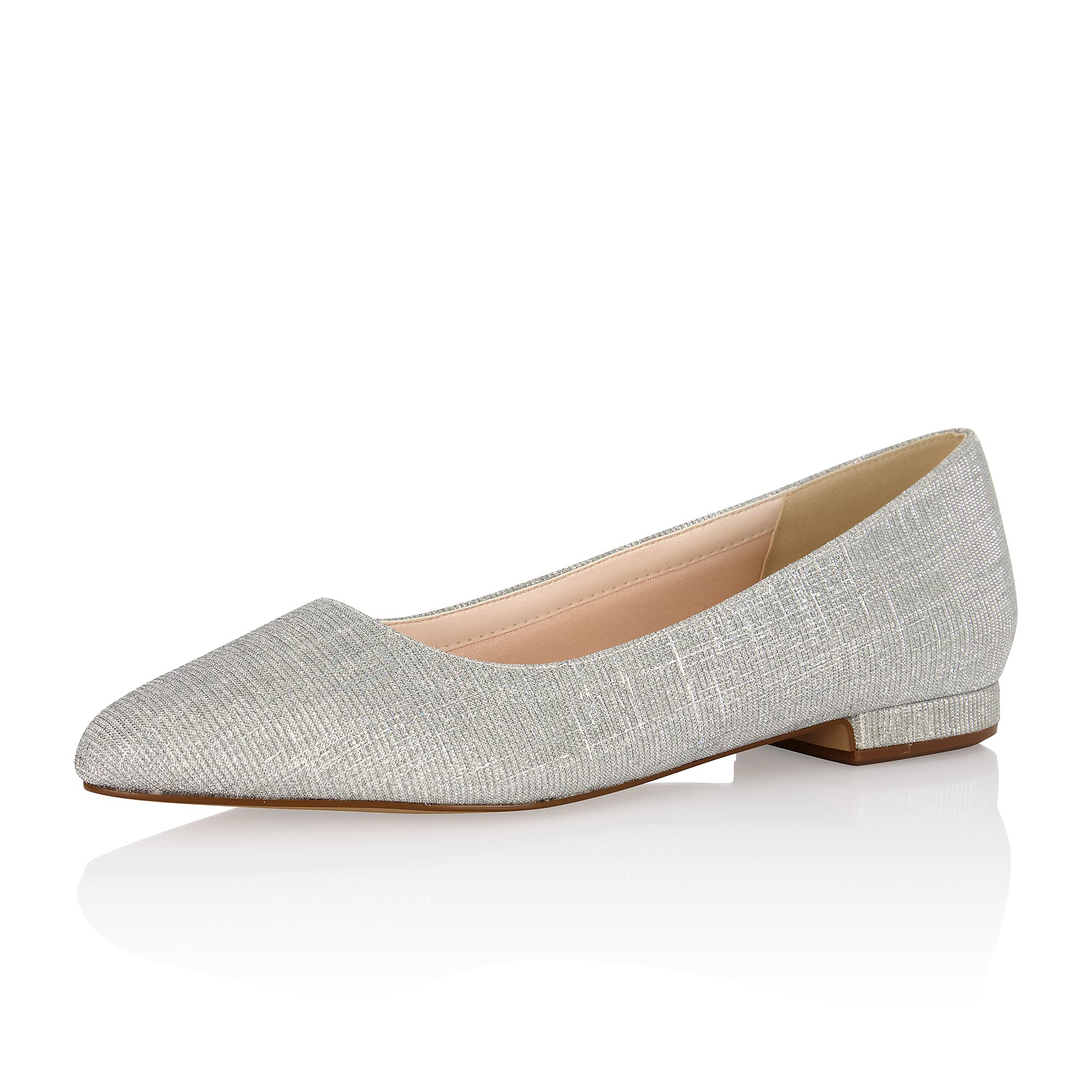 Rainbow Club Luxe Lauri Brautschuhe Gold Metallic flach