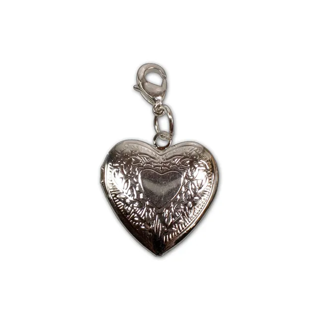 Alpenflüstern Amulett-Herz Klein Anhänger Charivari Silber