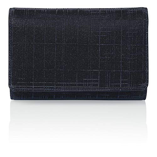 Rainbow Club Dafina Braut Clutch Navy Metallic mit Kette