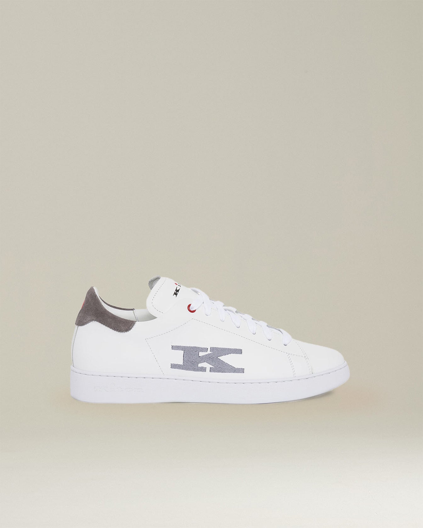 Kiton Calfskin Sneakers Sneaker weiss Kalbsleder