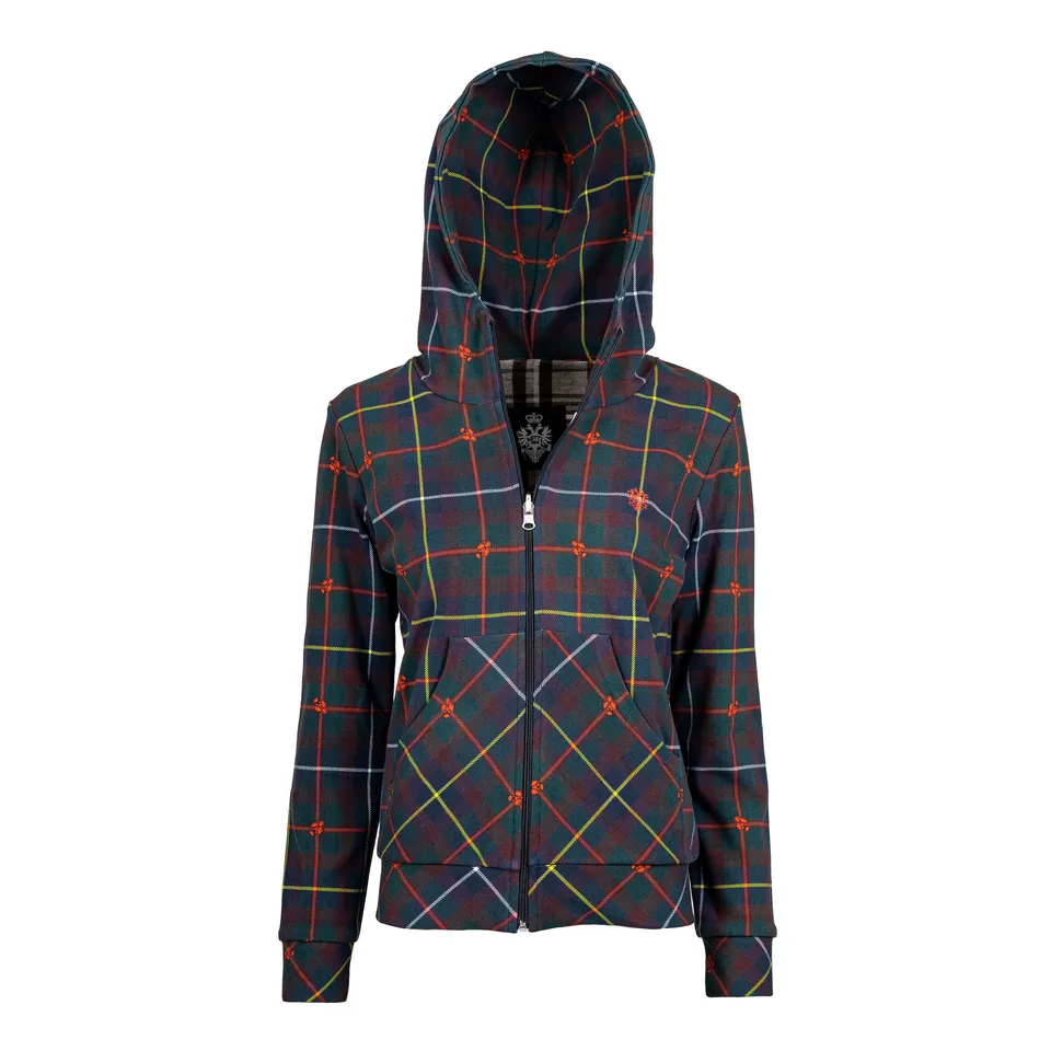 Rettl WOMEN Lin Jacke Kapuze Karoflage Gr.34-44