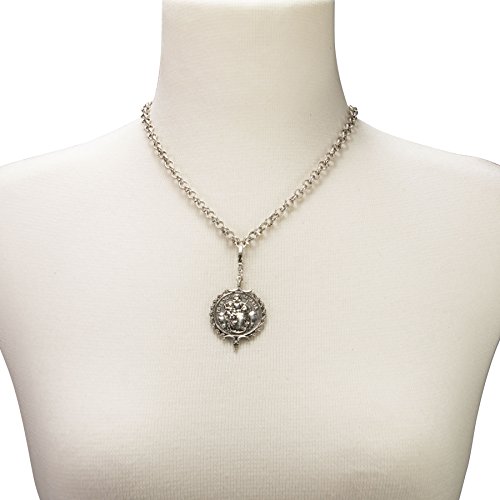 Alpenflüstern DAHEIM Anhänger AAH160 Bavaria-Münze antik-silber