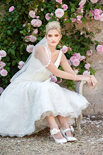 Rainbow Club Madeline Brautschuhe Ivory 8 cm Absatz