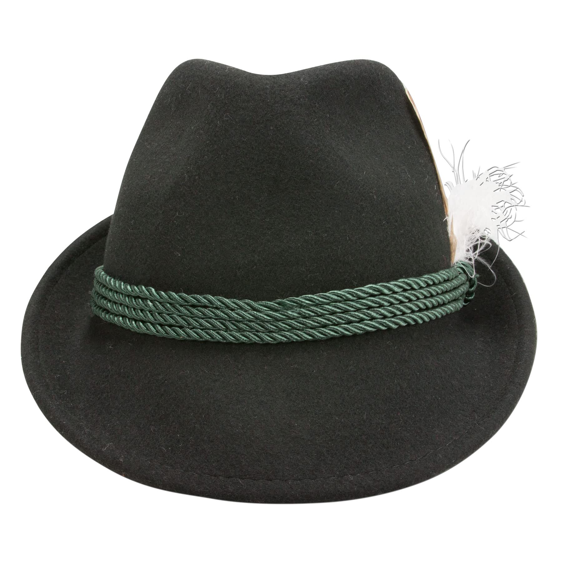 Alpenflüstern DAHEIM Damen Filzhut ADV02500M00 schwarz M