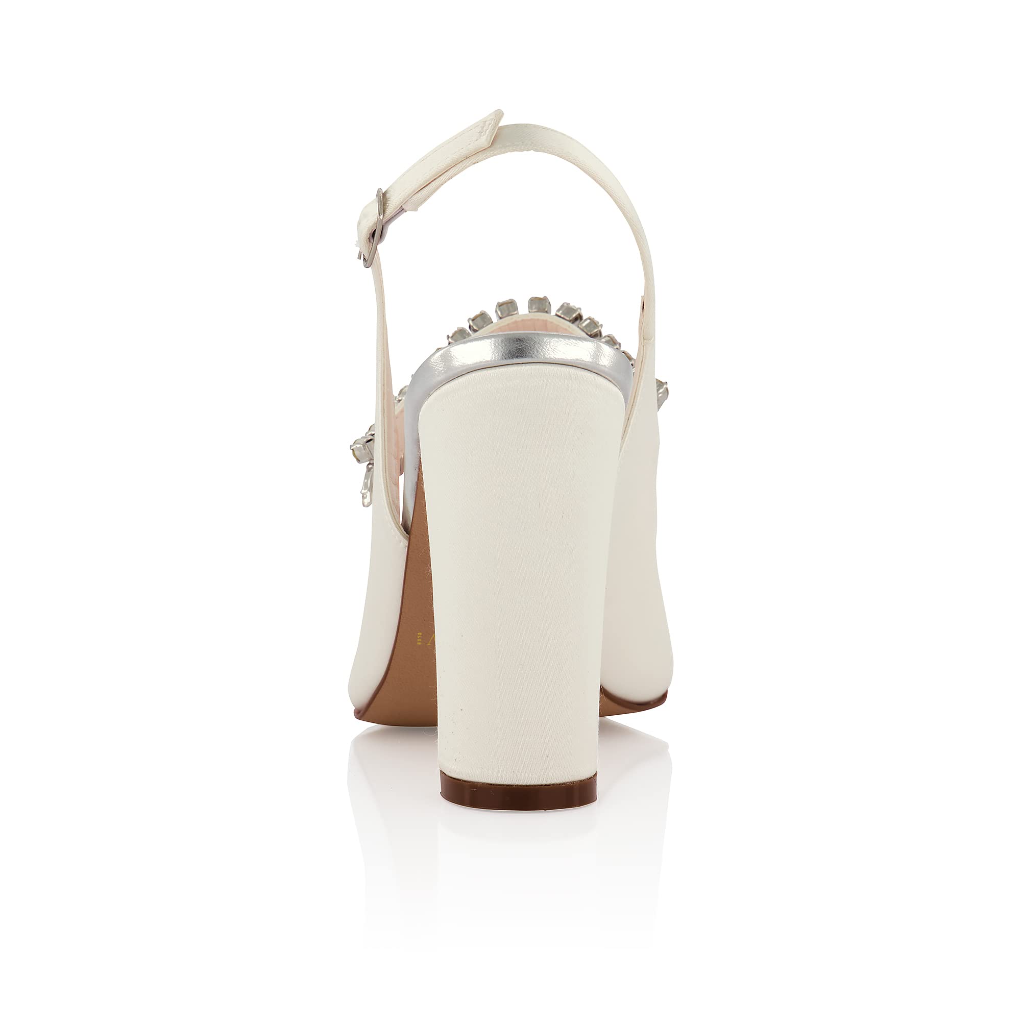 Rainbow Club Timeless Freja Pumps Ivory Satin klassisch