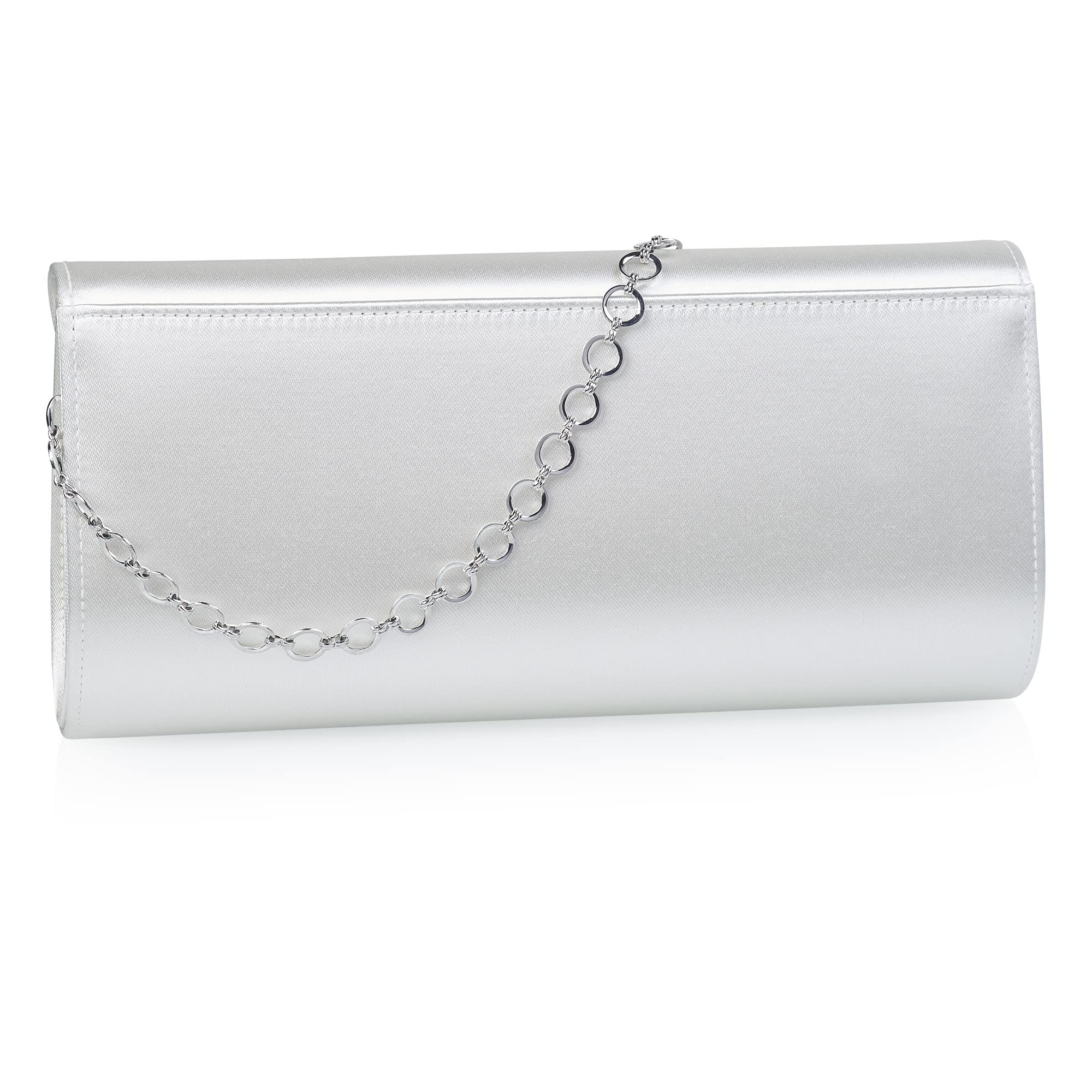 Rainbow Club Celinde Brauttasche Ivory Satin Clutch
