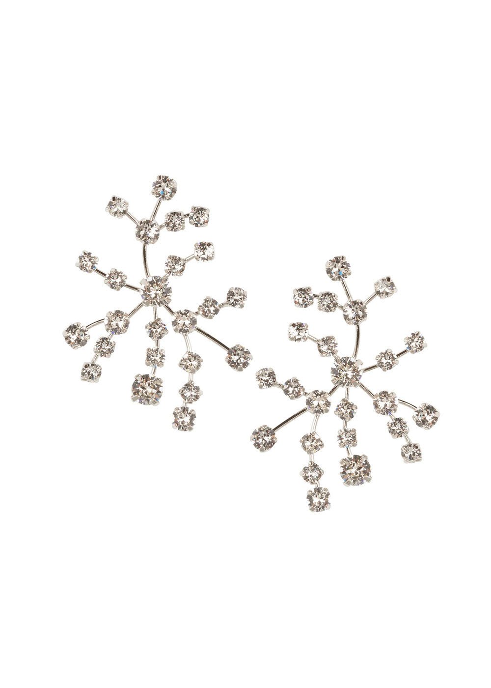 Elizabeth Bower Galaxy Crystal Ohrstecker Rhodium Stecker